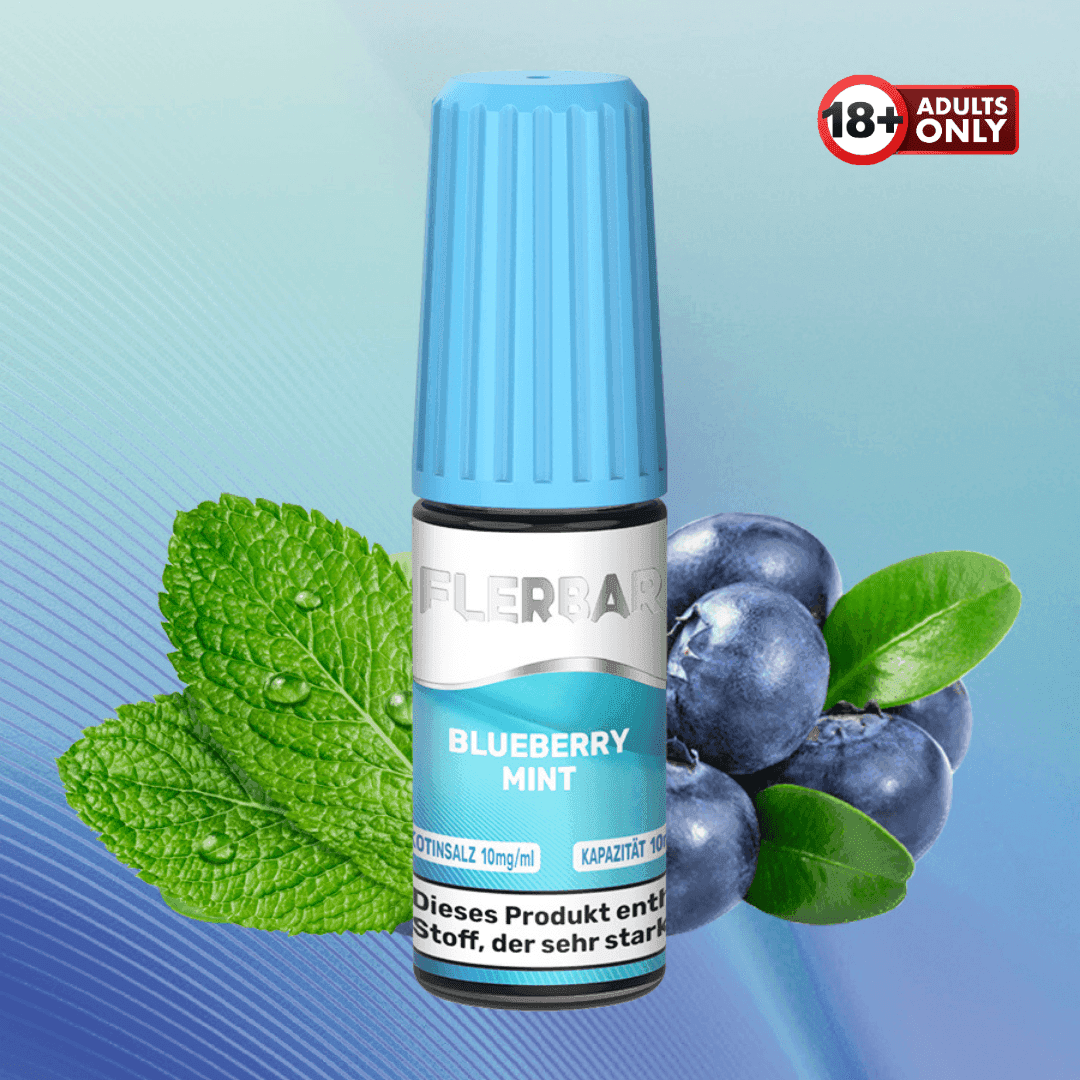 Flerbar Liquid Blueberry Mint - EdenVape24